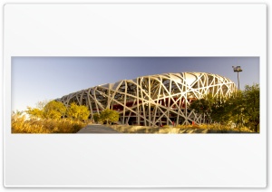 Beijing Birds Nest Stadium 2 Ultra HD Wallpaper for 4K UHD Widescreen desktop, tablet & smartphone