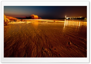 Biarritz, Evening Ultra HD Wallpaper for 4K UHD Widescreen desktop, tablet & smartphone