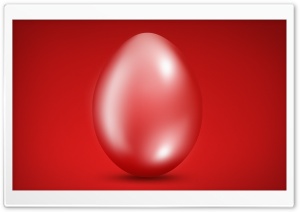 Big Red Easter Egg Ultra HD Wallpaper for 4K UHD Widescreen desktop, tablet & smartphone