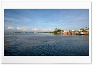 Binh Khanh ferry, HCM city Ultra HD Wallpaper for 4K UHD Widescreen desktop, tablet & smartphone