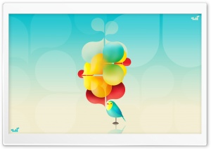 Bird Illustration Ultra HD Wallpaper for 4K UHD Widescreen desktop, tablet & smartphone