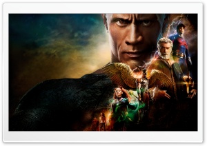Black Adam Superhero Movie Ultra HD Wallpaper for 4K UHD Widescreen desktop, tablet & smartphone