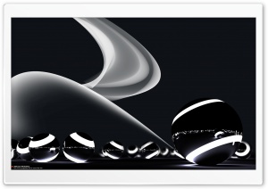 Black Balls Ultra HD Wallpaper for 4K UHD Widescreen desktop, tablet & smartphone