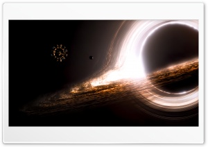Black Hole Ultra HD Wallpaper for 4K UHD Widescreen desktop, tablet & smartphone