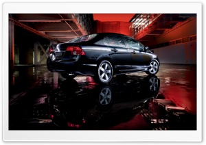 Black Honda Civic Ultra HD Wallpaper for 4K UHD Widescreen desktop, tablet & smartphone