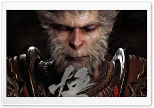 Black Myth Wukong 2024 Video Game Ultra HD Wallpaper for 4K UHD Widescreen desktop, tablet & smartphone