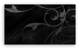 Black Ornaments UltraHD Wallpaper for Mobile 4:3 - UXGA XGA SVGA ;