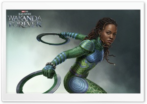 Black Panther Wakanda Forever Nakia Ultra HD Wallpaper for 4K UHD Widescreen desktop, tablet & smartphone