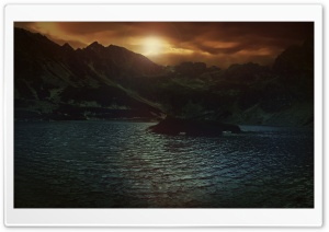 Black Pond Ultra HD Wallpaper for 4K UHD Widescreen desktop, tablet & smartphone
