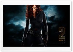Black Widow, Iron Man 2 Ultra HD Wallpaper for 4K UHD Widescreen desktop, tablet & smartphone