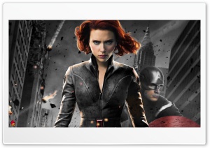 Black Widow (The Avengers 2012) Ultra HD Wallpaper for 4K UHD Widescreen desktop, tablet & smartphone