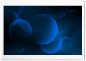 Blue Big Bubbles Ultra HD Wallpaper for 4K UHD Widescreen desktop, tablet & smartphone