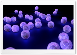 Blue Crystal Balls Ultra HD Wallpaper for 4K UHD Widescreen desktop, tablet & smartphone