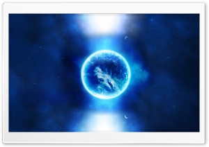 Blue Earth Ultra HD Wallpaper for 4K UHD Widescreen desktop, tablet & smartphone