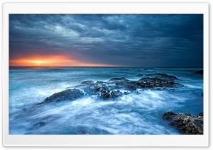 Blue Evening Ultra HD Wallpaper for 4K UHD Widescreen desktop, tablet & smartphone