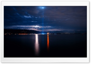 Blue Light Ultra HD Wallpaper for 4K UHD Widescreen desktop, tablet & smartphone