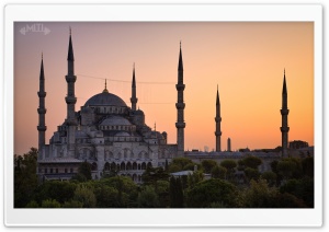 Blue Mosque Ultra HD Wallpaper for 4K UHD Widescreen desktop, tablet & smartphone