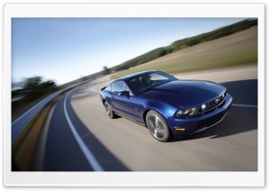 Blue Red Ford Mustang Ultra HD Wallpaper for 4K UHD Widescreen desktop, tablet & smartphone