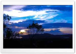 Blue Sunrise Ultra HD Wallpaper for 4K UHD Widescreen desktop, tablet & smartphone