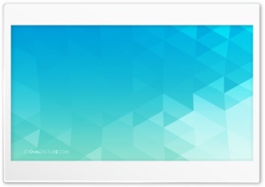 Blue Triangles Ultra HD Wallpaper for 4K UHD Widescreen desktop, tablet & smartphone