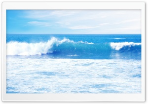 Blue Waves Ultra HD Wallpaper for 4K UHD Widescreen desktop, tablet & smartphone