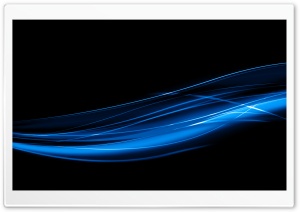 Blue Wavy Lines Ultra HD Wallpaper for 4K UHD Widescreen desktop, tablet & smartphone