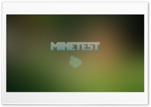 Blur Minetest Ultra HD Wallpaper for 4K UHD Widescreen desktop, tablet & smartphone