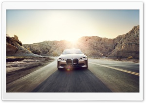 BMW i4 Electric Car Ultra HD Wallpaper for 4K UHD Widescreen desktop, tablet & smartphone