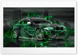 BMW M1 Dragon Aerography City Energy Car 2015 design by Tony Kokhan Ultra HD Wallpaper for 4K UHD Widescreen desktop, tablet & smartphone