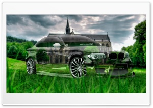 BMW M1 Tuning 3D Crystal Nature Car 2015 design by Tony Kokhan Ultra HD Wallpaper for 4K UHD Widescreen desktop, tablet & smartphone