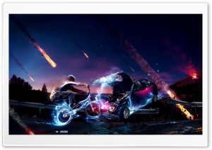 Bmx Abstract Ultra HD Wallpaper for 4K UHD Widescreen desktop, tablet & smartphone