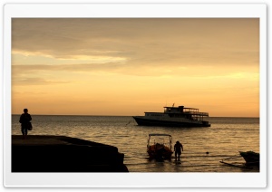 Boat Bunaken Ultra HD Wallpaper for 4K UHD Widescreen desktop, tablet & smartphone