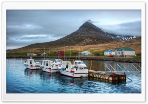 Boats At The Harbor Ultra HD Wallpaper for 4K UHD Widescreen desktop, tablet & smartphone