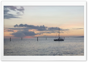 Boats On The Sea Ultra HD Wallpaper for 4K UHD Widescreen desktop, tablet & smartphone