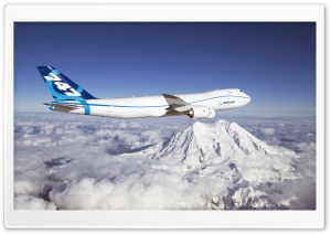 Boeing 747 Flying Altitude Ultra HD Wallpaper for 4K UHD Widescreen desktop, tablet & smartphone