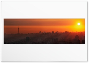 Break of dawn, Tehran, Iran Ultra HD Wallpaper for 4K UHD Widescreen desktop, tablet & smartphone