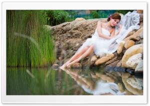 Bride Photoshoot Ultra HD Wallpaper for 4K UHD Widescreen desktop, tablet & smartphone