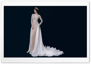 Bride, Vintage Wedding Dress Ultra HD Wallpaper for 4K UHD Widescreen desktop, tablet & smartphone