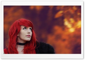 Bright Red Hair Ultra HD Wallpaper for 4K UHD Widescreen desktop, tablet & smartphone