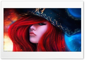 Bright Red Hair Ultra HD Wallpaper for 4K UHD Widescreen desktop, tablet & smartphone
