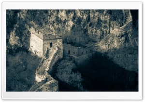 Broken Great Wall Of China Ultra HD Wallpaper for 4K UHD Widescreen desktop, tablet & smartphone