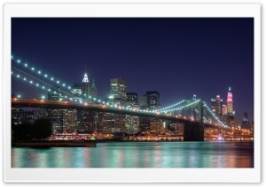 Brooklyn Bridge, New York Ultra HD Wallpaper for 4K UHD Widescreen desktop, tablet & smartphone