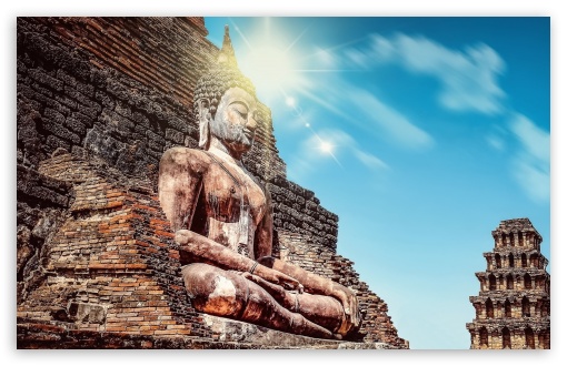 Buddha Statue Ultra HD Desktop