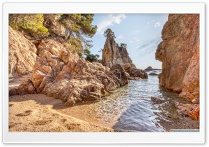 Cala el Golfet Calella de Palafrugell, Catalonia Ultra HD Wallpaper for 4K UHD Widescreen desktop, tablet & smartphone