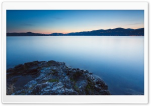 Calm Lake, Evening Ultra HD Wallpaper for 4K UHD Widescreen desktop, tablet & smartphone