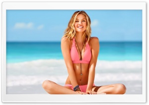 Candice Swanepoel Summer Happiness Ultra HD Wallpaper for 4K UHD Widescreen desktop, tablet & smartphone