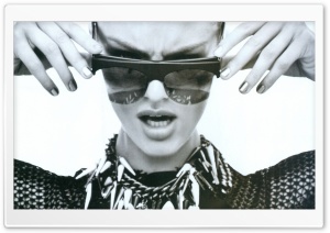 Candice Swanepoel Sunglasses BW Ultra HD Wallpaper for 4K UHD Widescreen desktop, tablet & smartphone