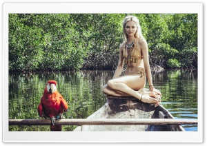 Candice Swanepoel Wild and Beautiful Ultra HD Wallpaper for 4K UHD Widescreen desktop, tablet & smartphone