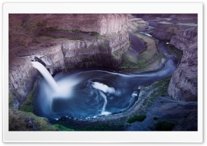 Canyon Waterfall Ultra HD Wallpaper for 4K UHD Widescreen desktop, tablet & smartphone