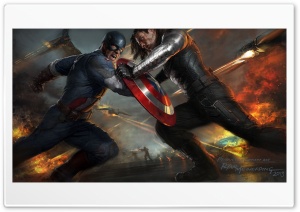 Captain Ameica The Winter Soldier Ultra HD Wallpaper for 4K UHD Widescreen desktop, tablet & smartphone